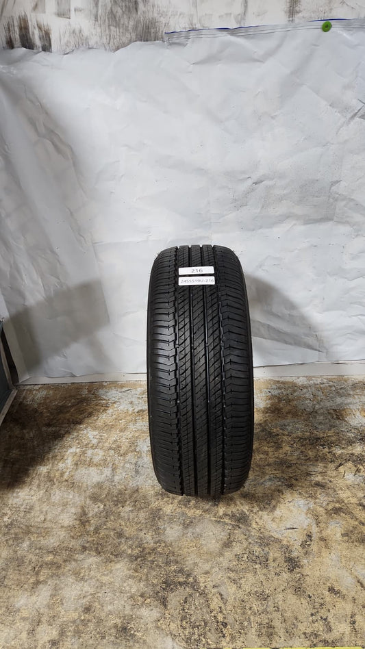 Used Tire - 245/55R19 Bridgestone Dueler H/L 422