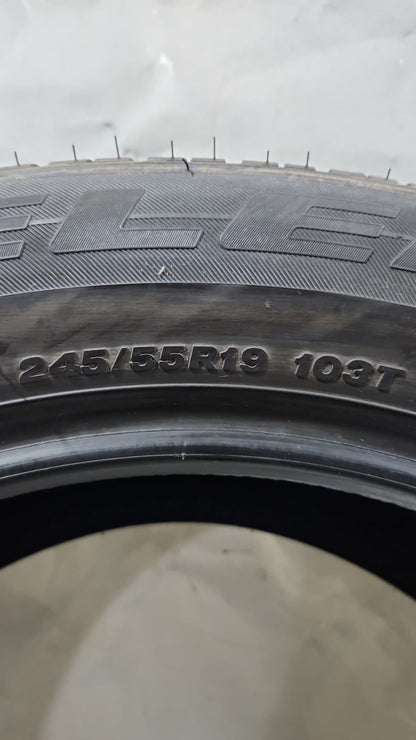 Used Tire - 245/55R19 Bridgestone Dueler H/L 422