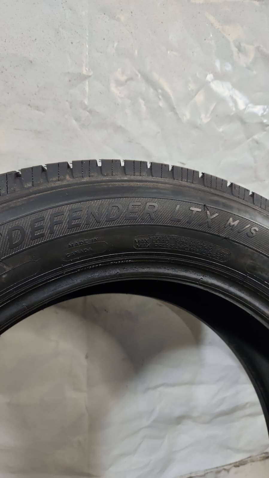 Used Tire - 235/60R18 Michelin Defender LTX M/S 10/32
