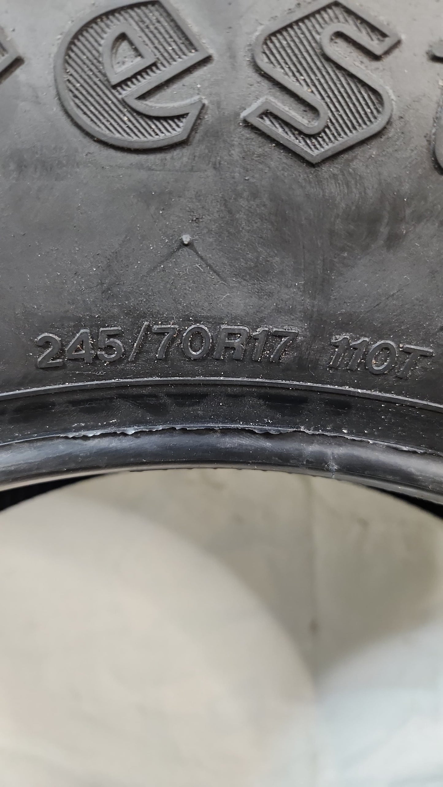 Used Tire - 245/70R17 Firestone Destination LE3