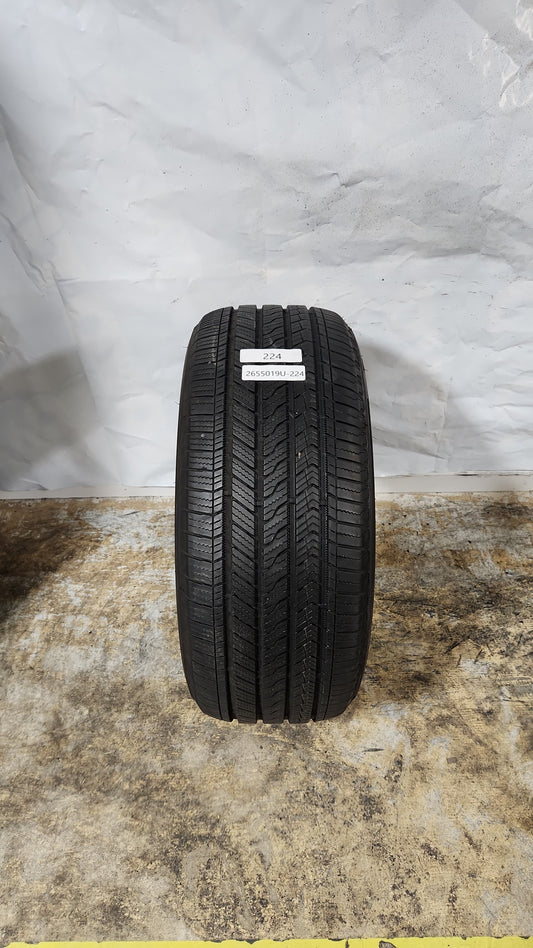 Used Tire - 265/50R19 Bridgestone Alenza Sport A/S RFT