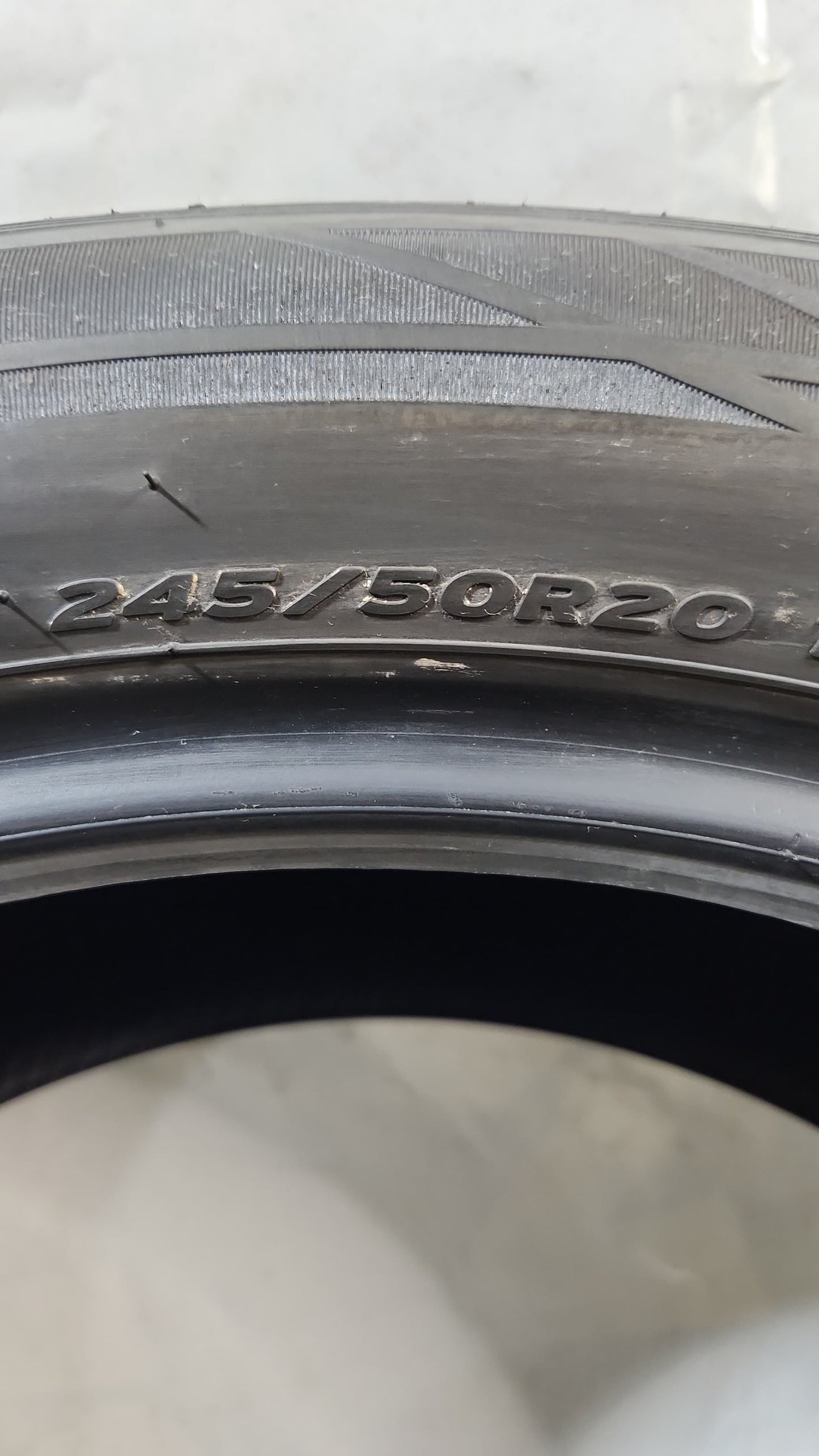 Used Tire - 245/50R20 Hankook Ventus S1 Noble 2