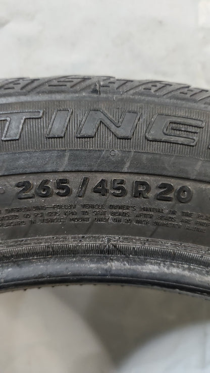 Used Tire - 265/45R20 Continental Cross Contact LX Sport