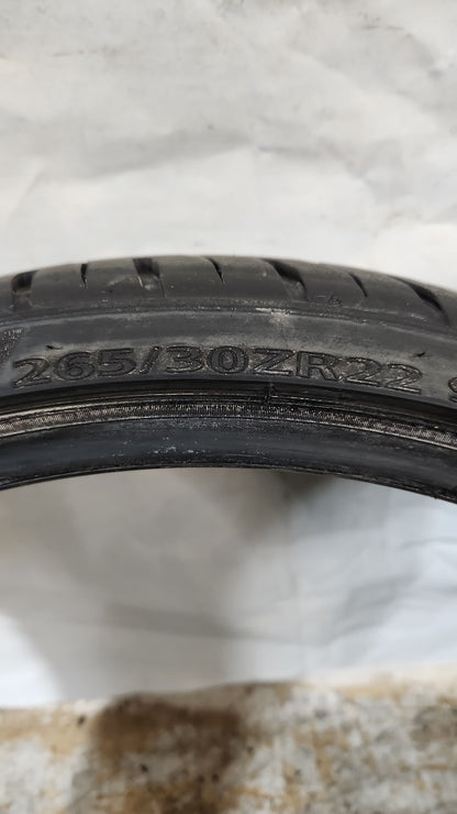Used Tire - 265/30ZR22 Lexani LX-Twenty