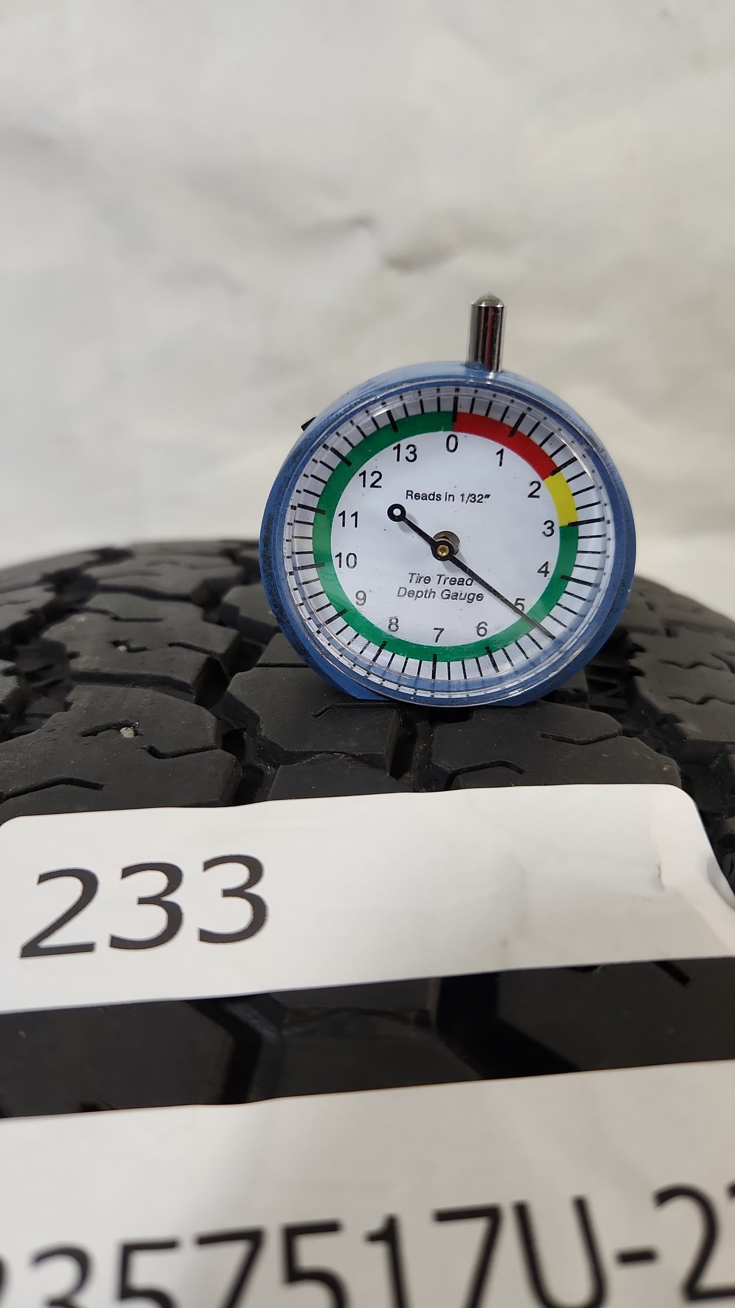 Used Tire - 235/75R17 Goodyear Wrangler All-Terrain Adventure