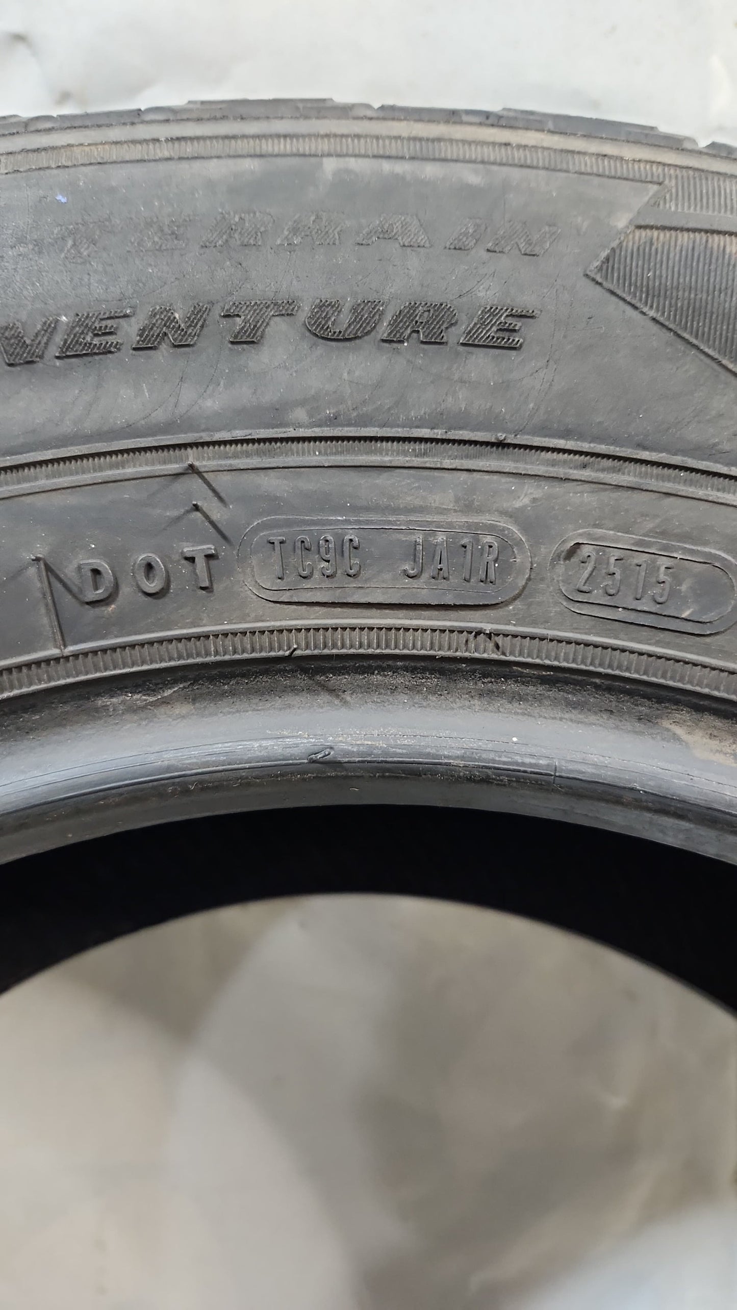 Used Tire - 235/75R17 Goodyear Wrangler All-Terrain Adventure