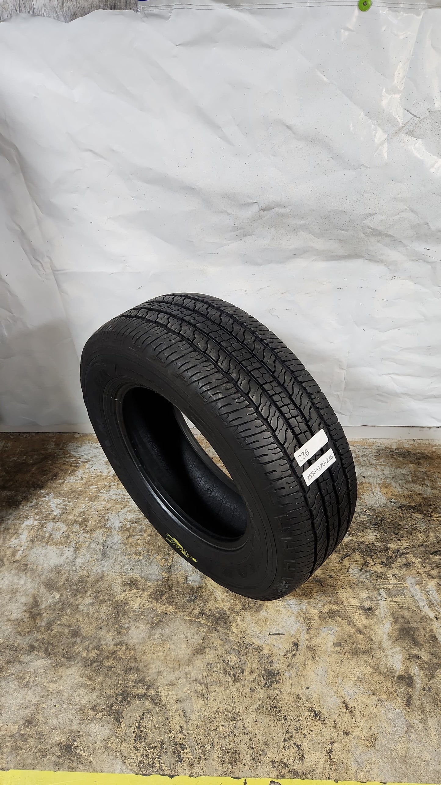 Used Tire - 255/65R17 Goodyear Wrangler Fortitude HT