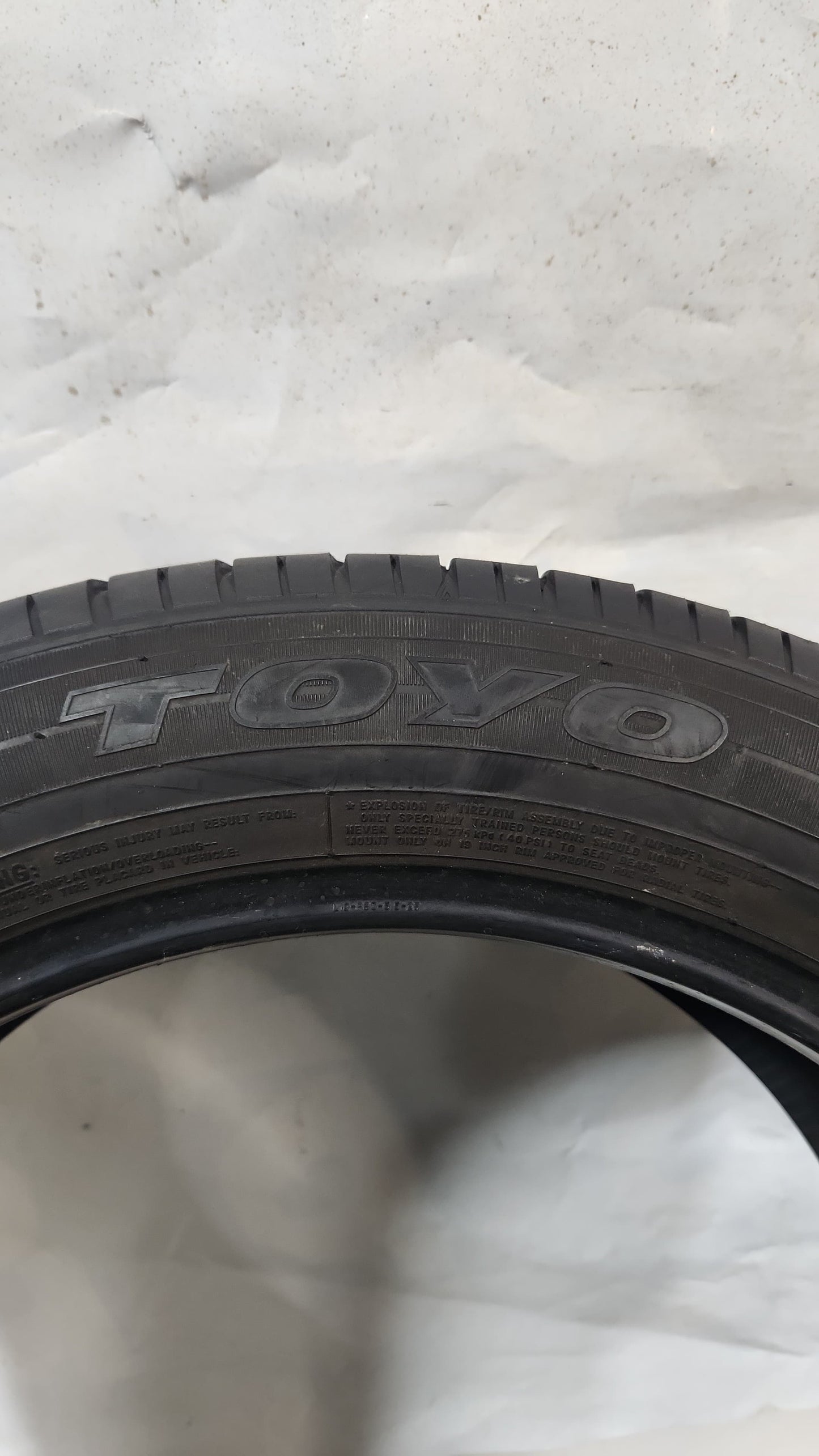 Used Tire - 225/55R19 Toyo A36