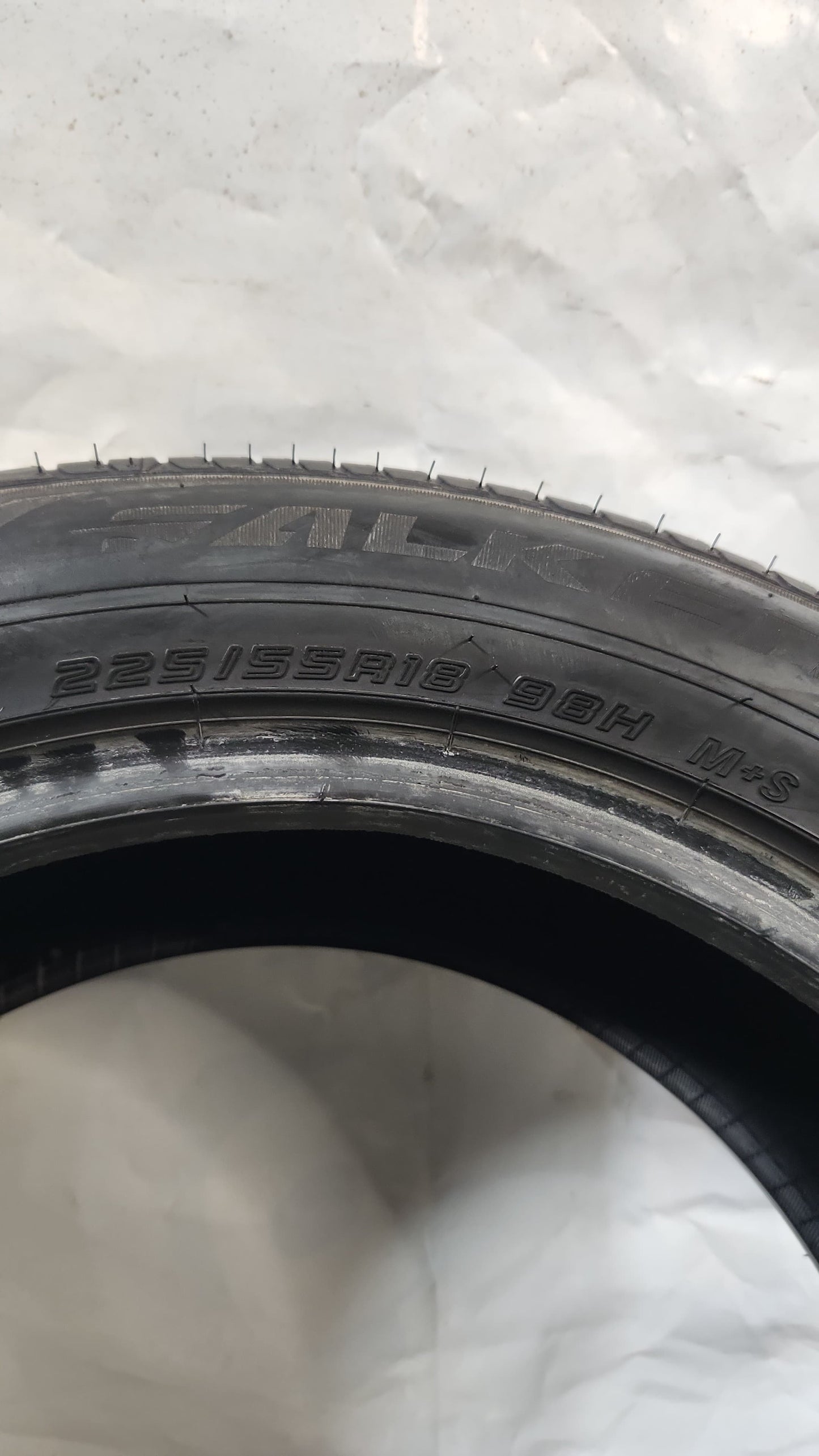 Used Tire - 225/55R18 Falken Ziex ZE001 A/S