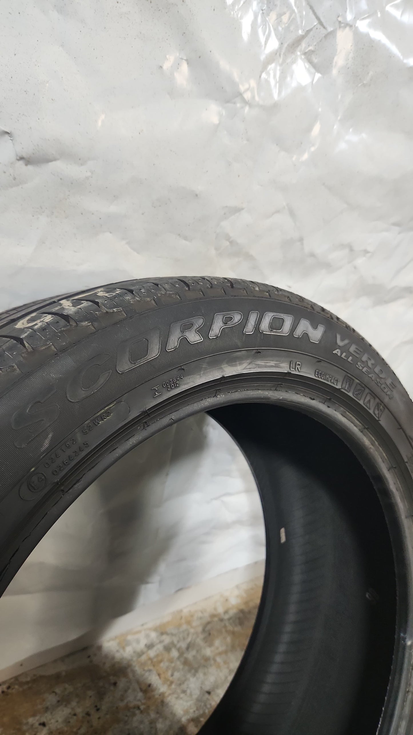 Used Tire - 275/45R21 Pirelli Scorpion Verde All Season