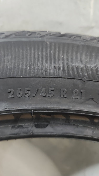 Used Tire - 265/45R21 Continental Cross Contact LX Sport