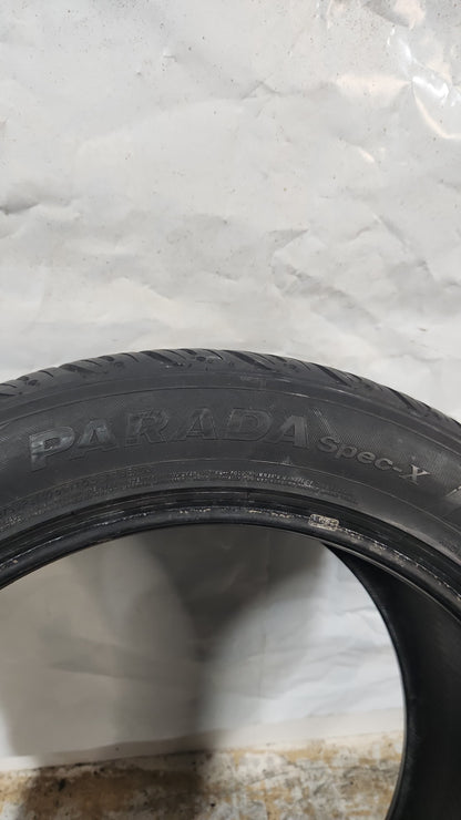 Used Tire - 295/45R20 Yokohama Parada Spec-X