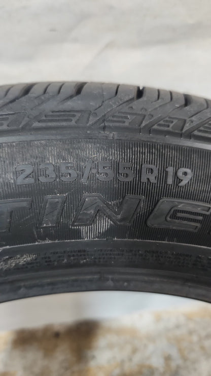 Used Tire - 235/55R19 Continental Cross Contact LX Sport 7/32
