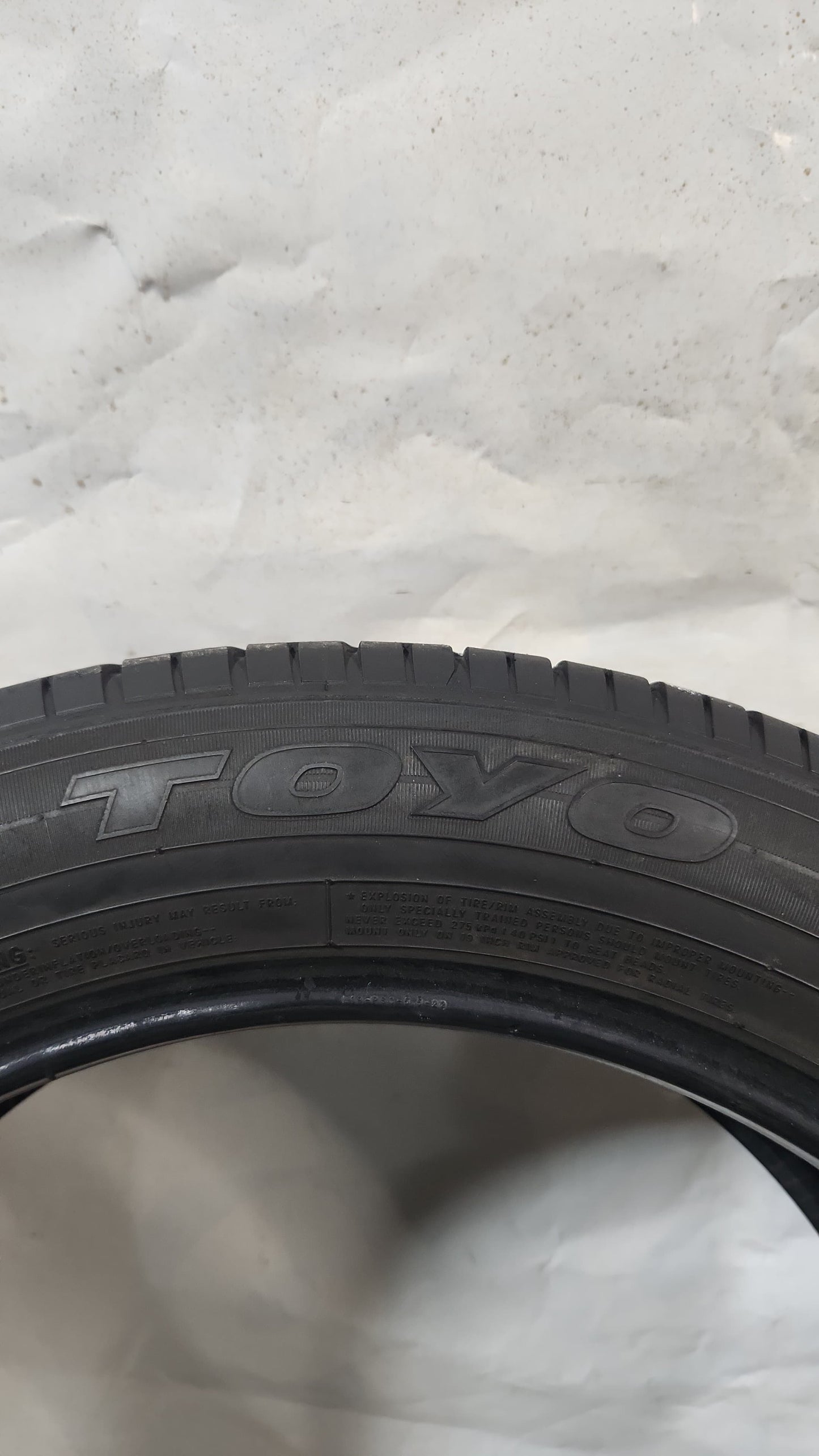 Used Tire - 225/55R19 Toyo A36