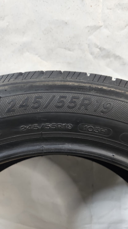 Used Tire - 245/55R19 Michelin Defender LTX M/S