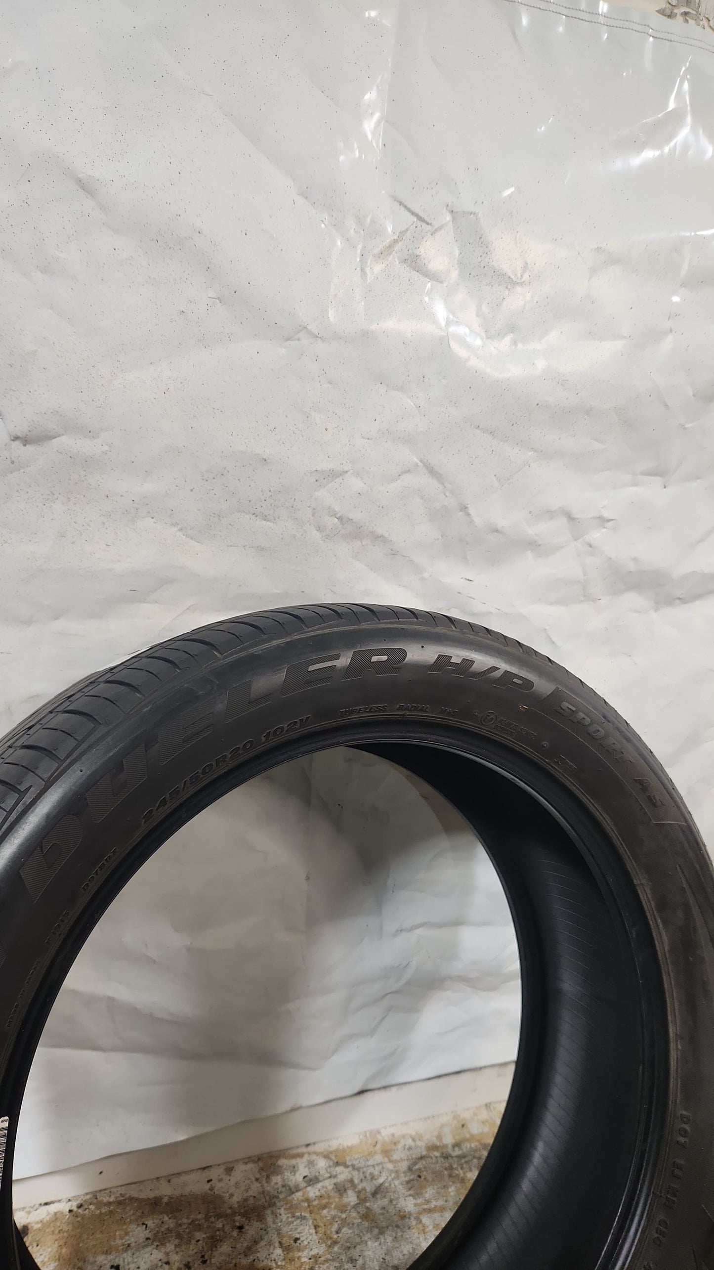 Used Tire - 245/50R20 Bridgestone Dueler H/P Sport AS