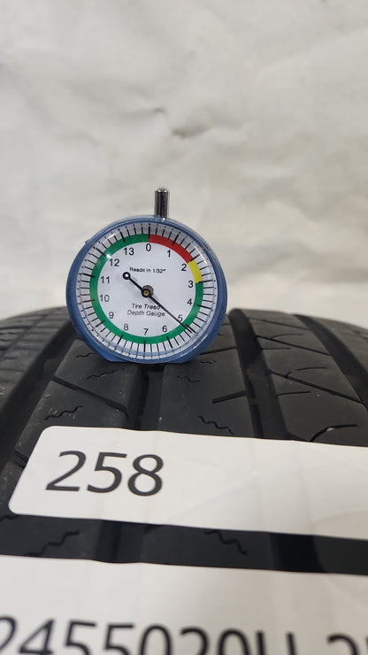 Used Tire - 245/50R20 Continental Cross Contact LX Sport