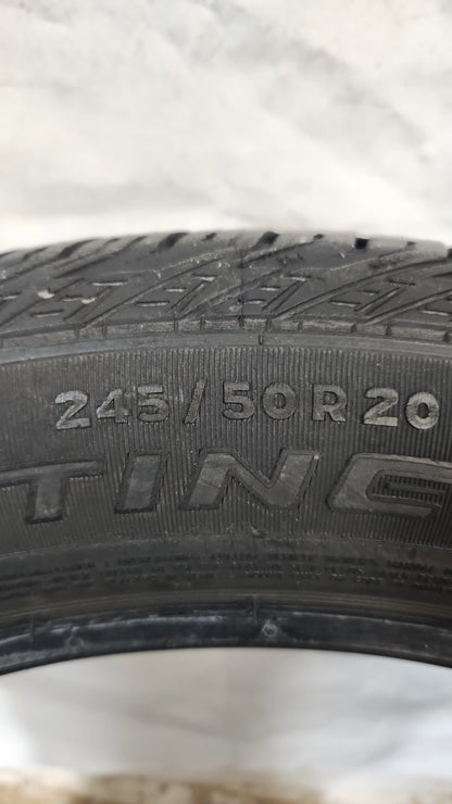 Used Tire - 245/50R20 Continental Cross Contact LX Sport