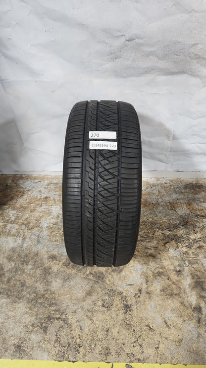 Used Tire - 255/45R19 Falken Ziex ZE960 A/S 7/32