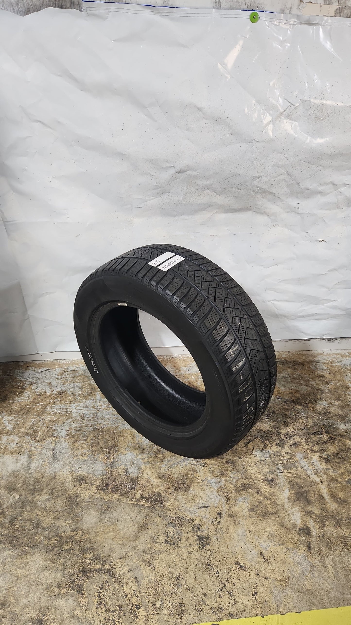 Used Tire - 225/60R17 Pirelli Sottozero 3 Winter