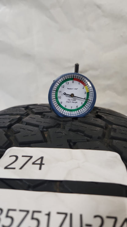 Used Tire - 235/75R17 Falken Wildpeak A/T AT3W