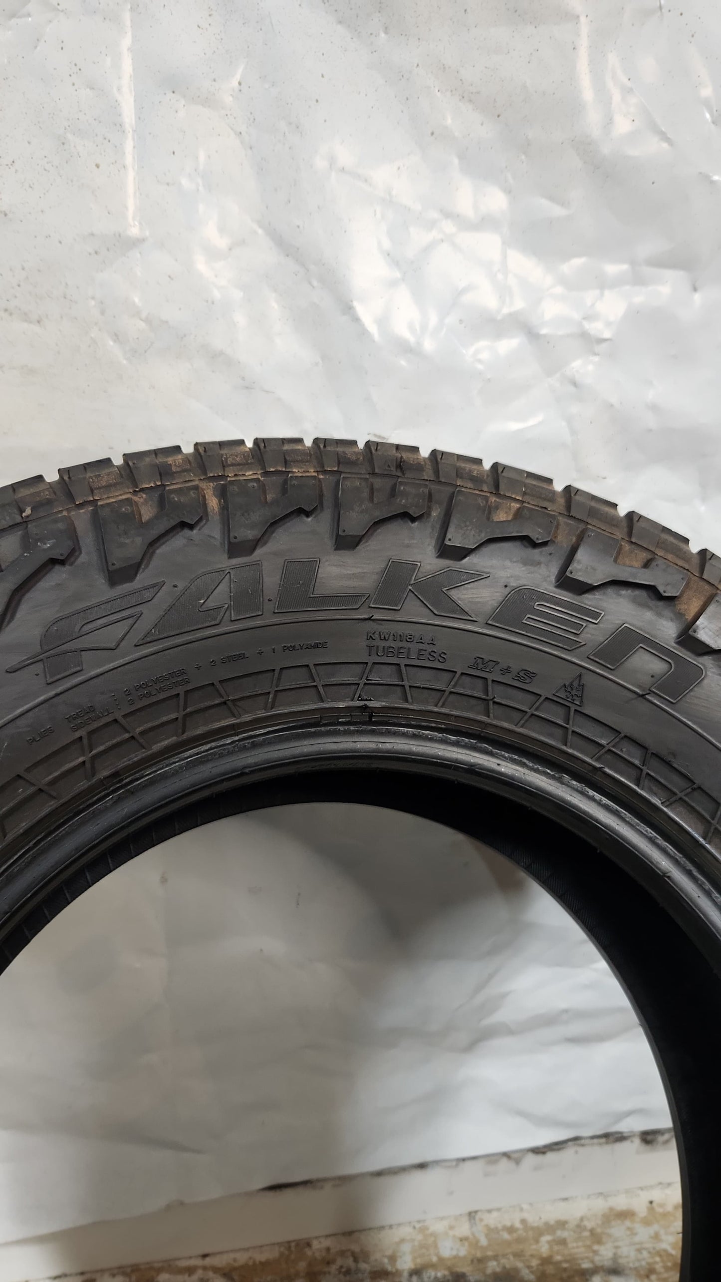 Used Tire - 235/75R17 Falken Wildpeak A/T AT3W