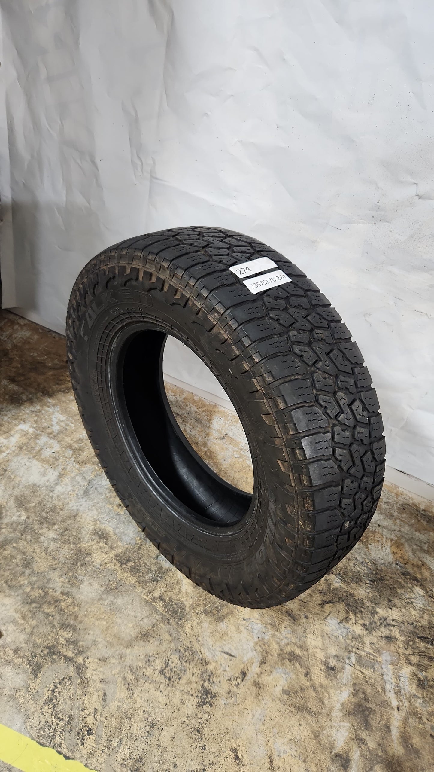 Used Tire - 235/75R17 Falken Wildpeak A/T AT3W