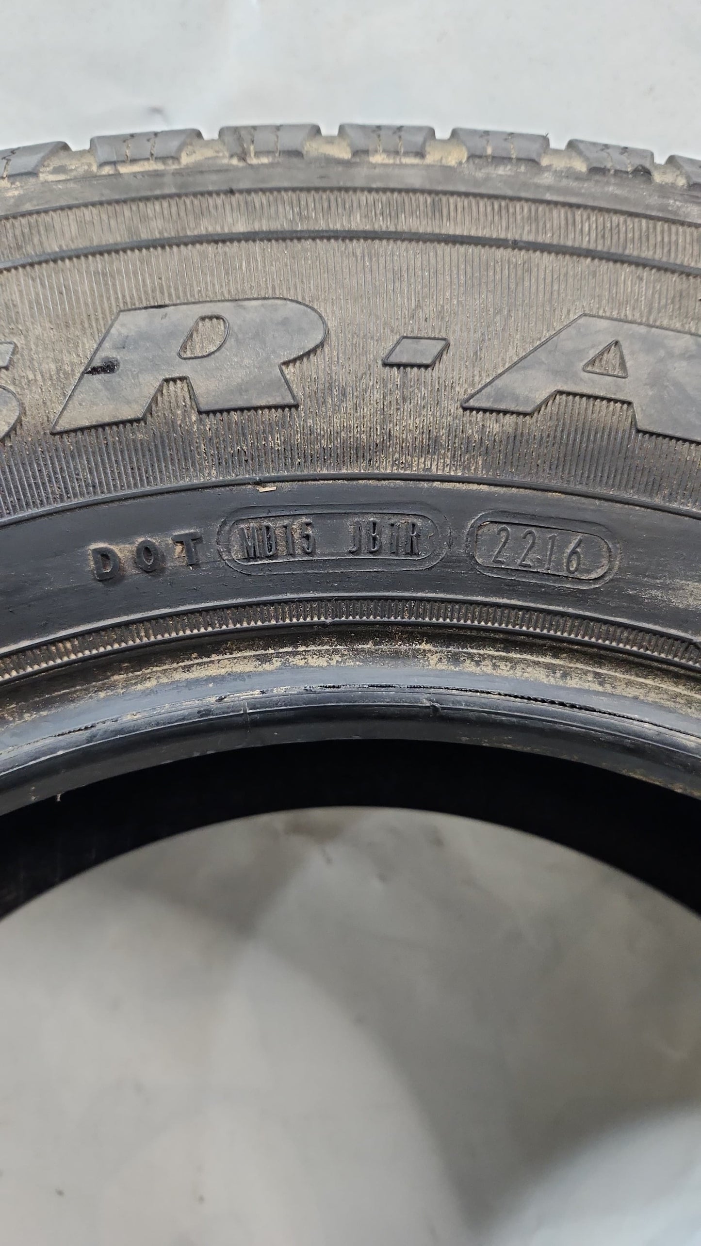 Used Tire - 235/75R17 Goodyear Wrangler SR-A