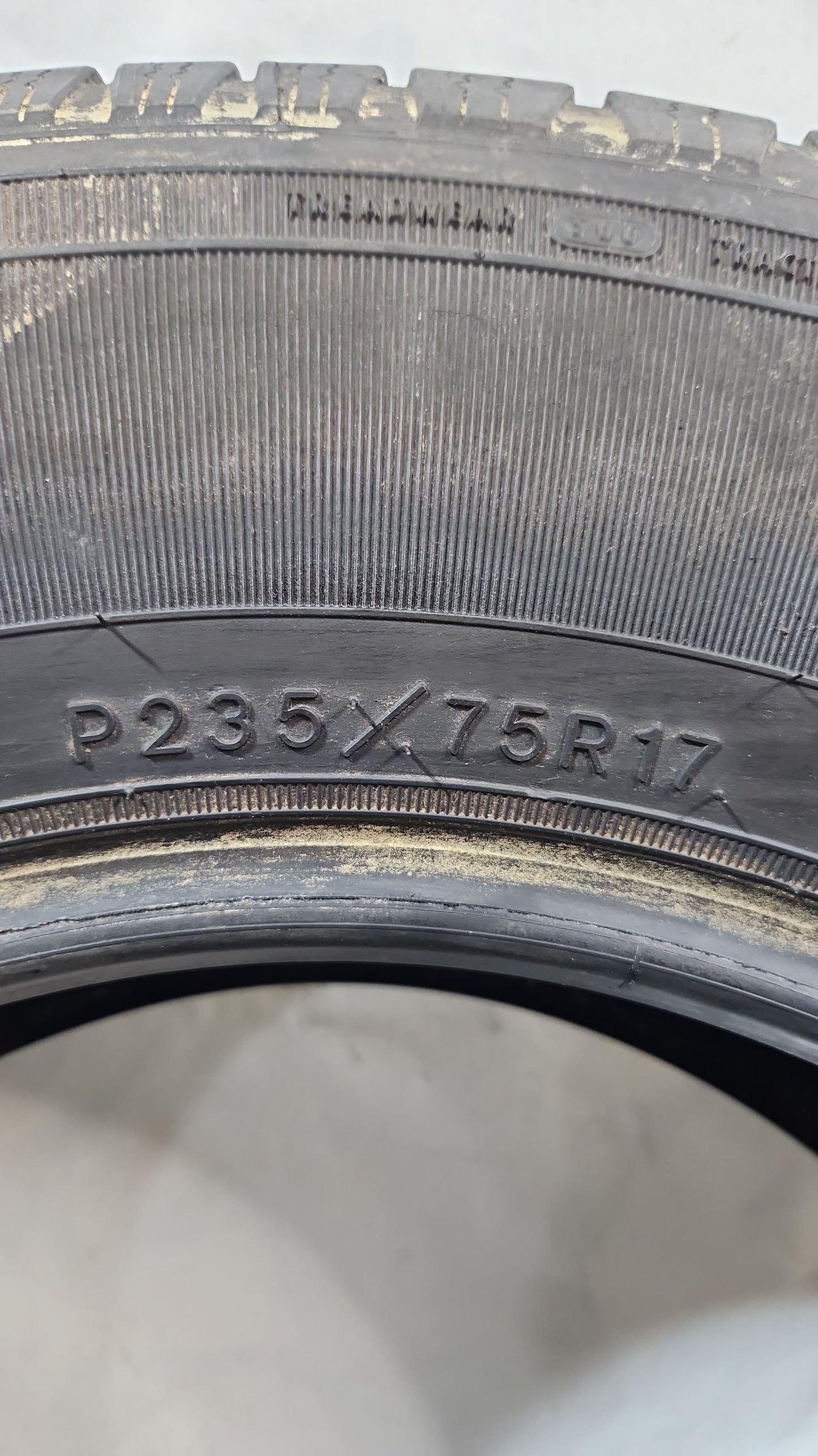Used Tire - 235/75R17 Goodyear Wrangler SR-A