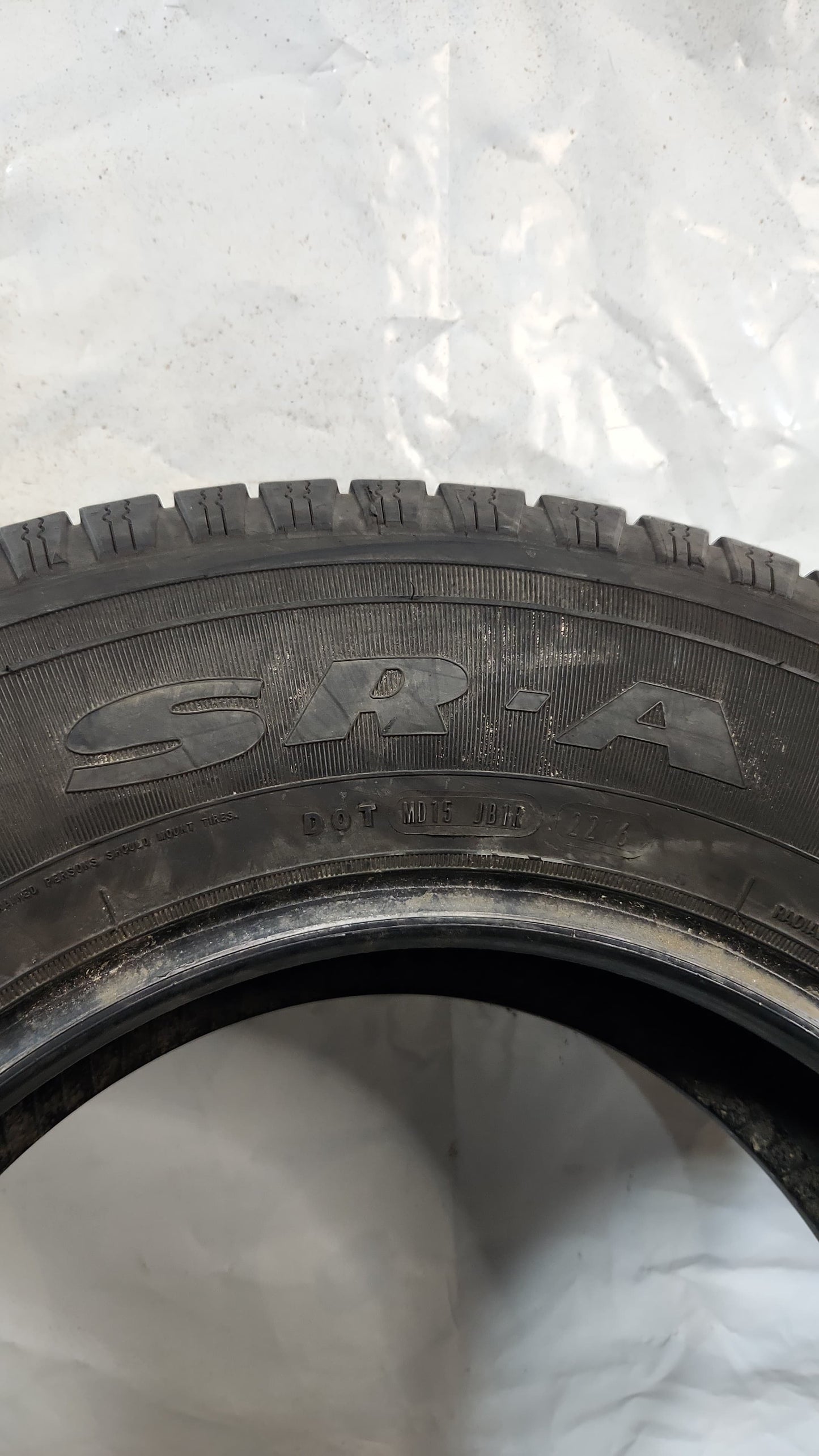Used Tire - 235/75R17 Goodyear Wrangler SR-A