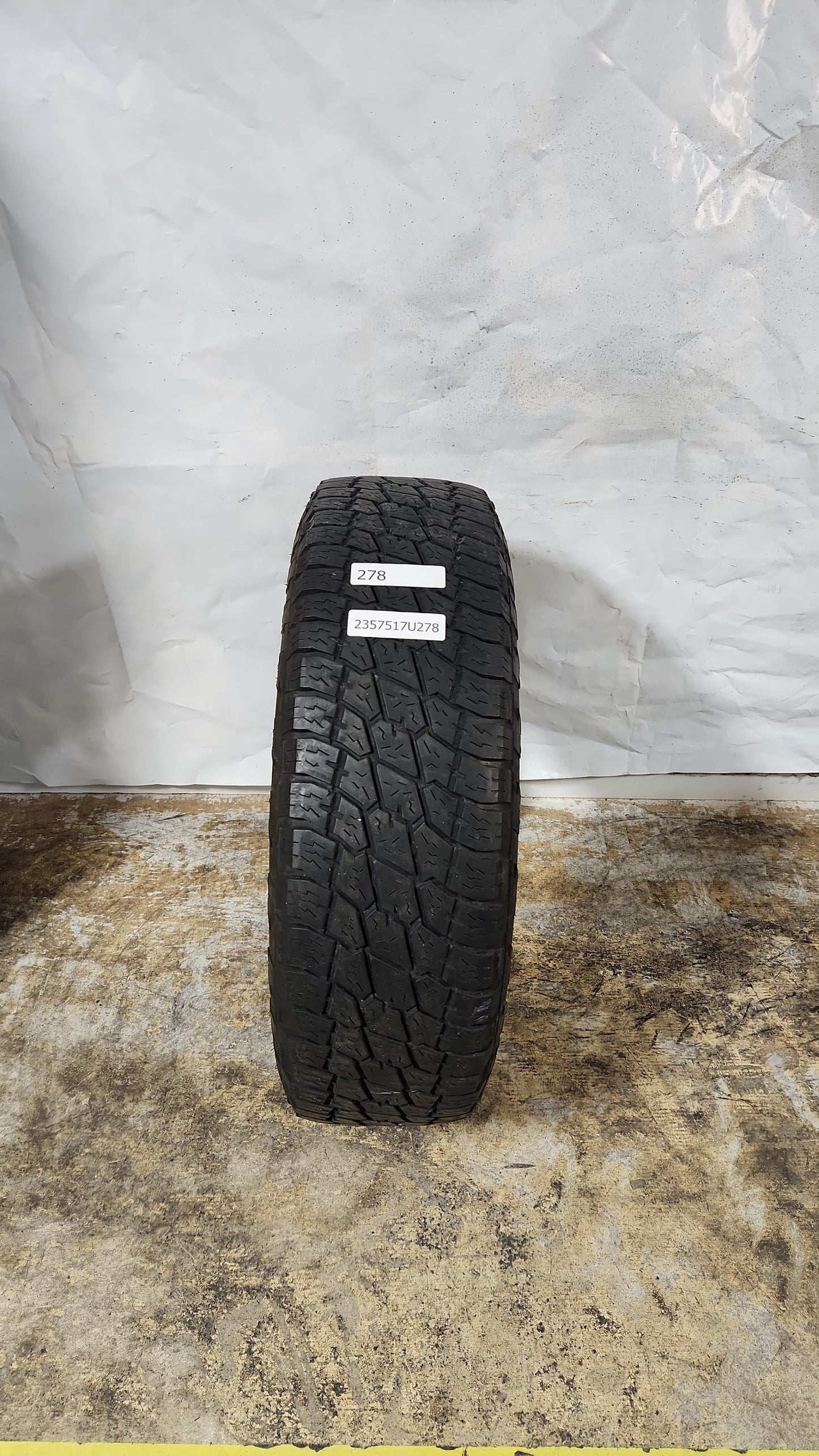 Used Tire - 235/75R17 Nitto Terra Grappler All Terrain
