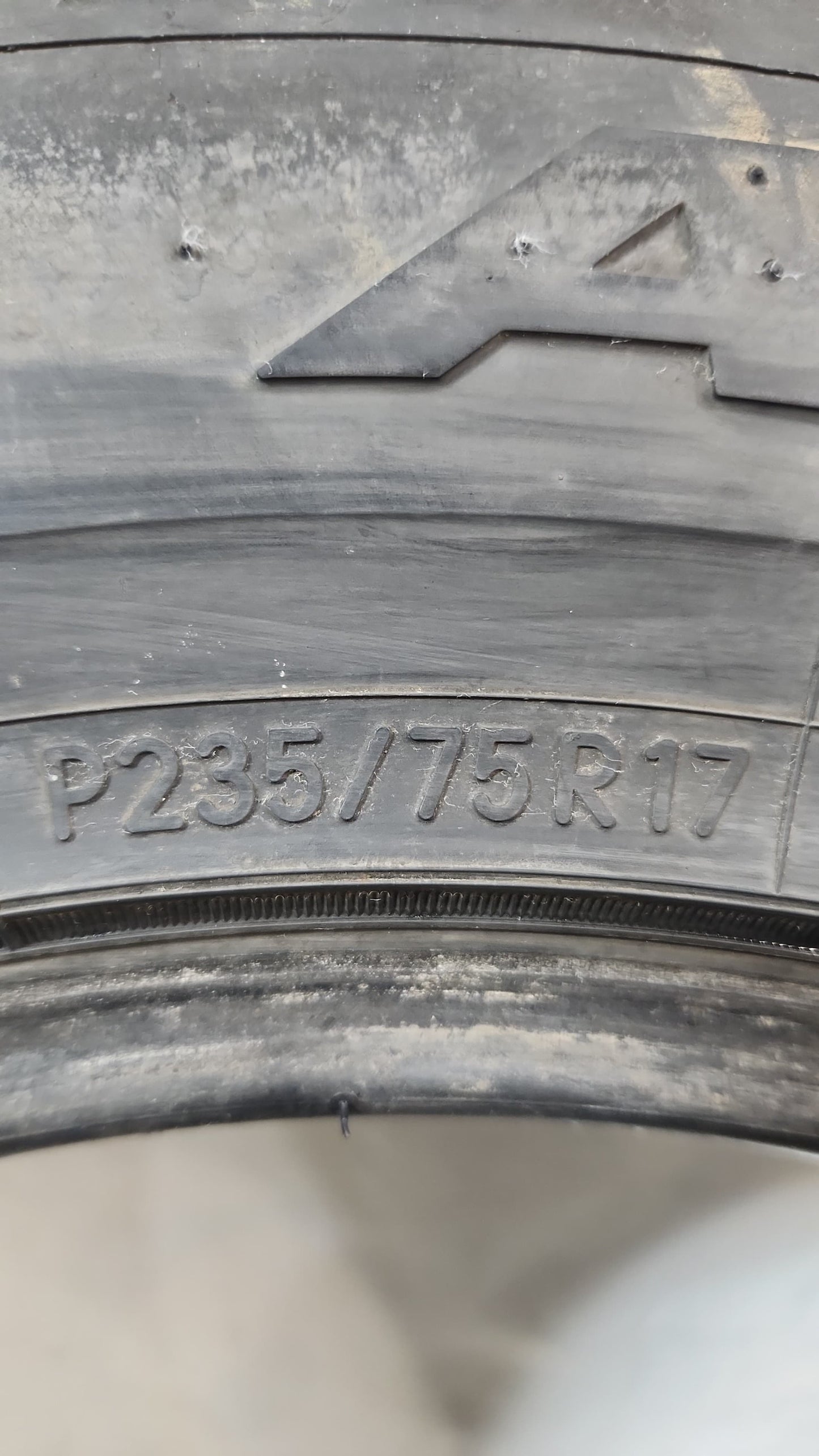 Used Tire - 235/75R17 Nitto Terra Grappler All Terrain