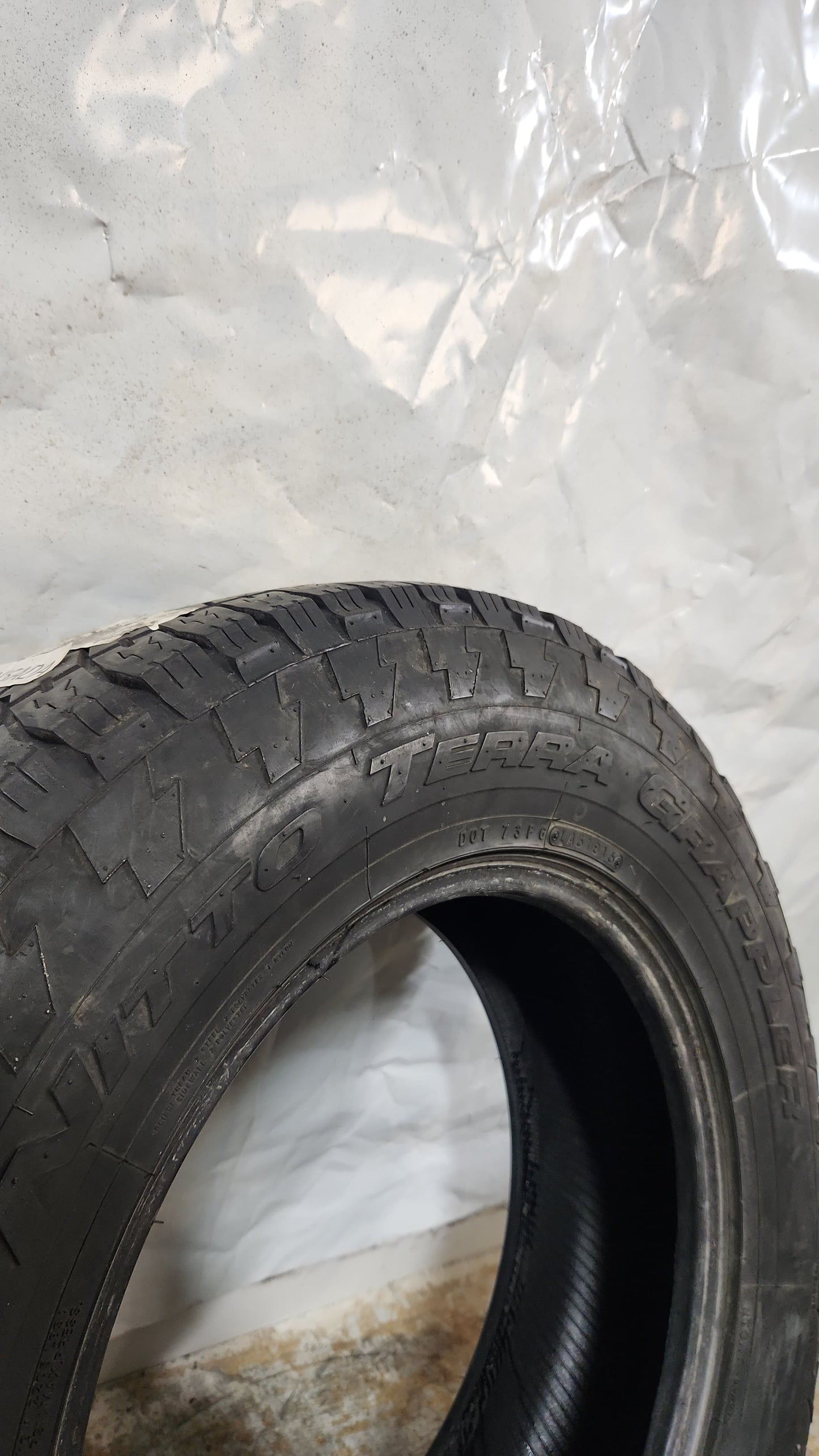 Used Tire - 235/75R17 Nitto Terra Grappler All Terrain