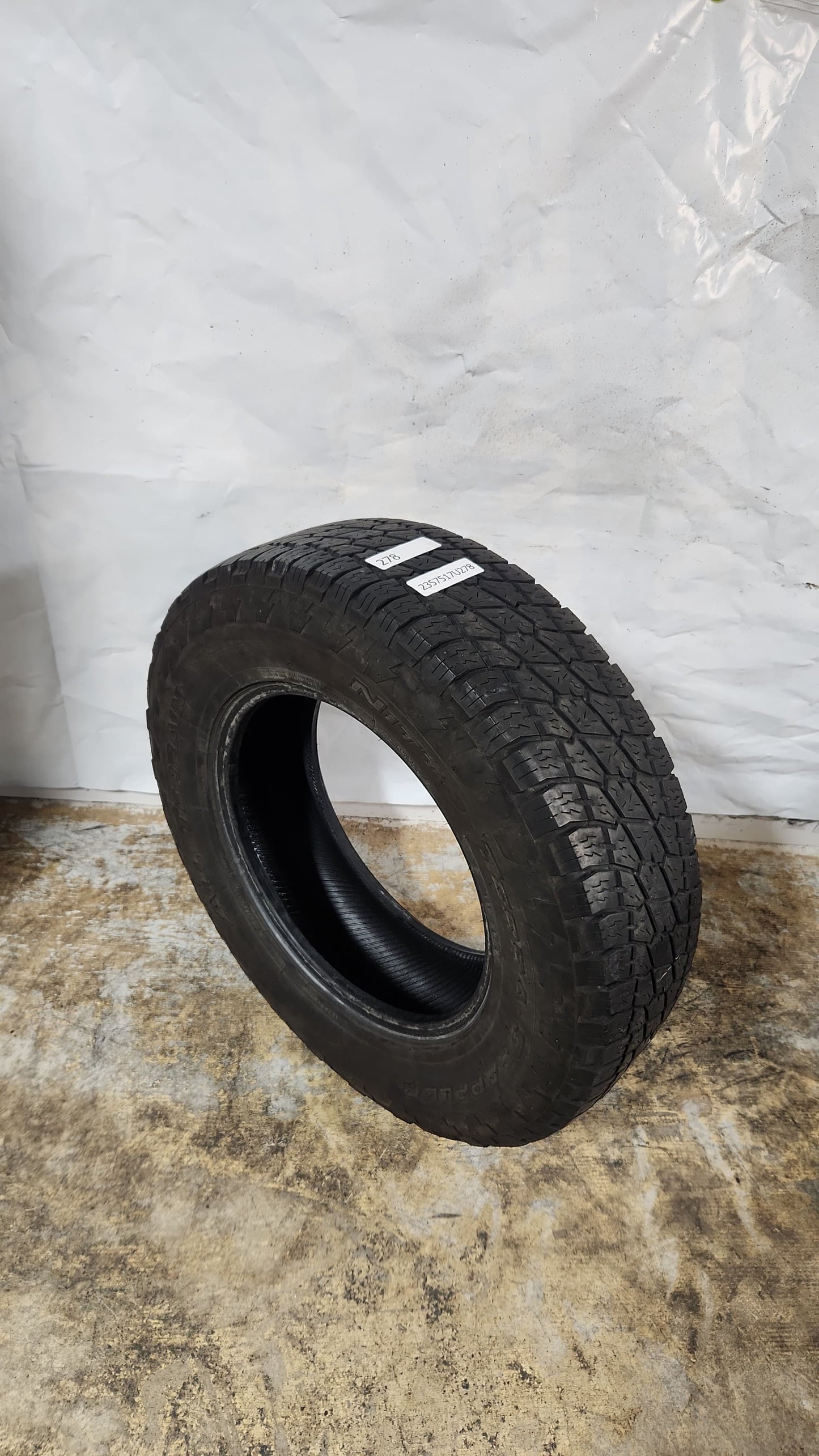 Used Tire - 235/75R17 Nitto Terra Grappler All Terrain
