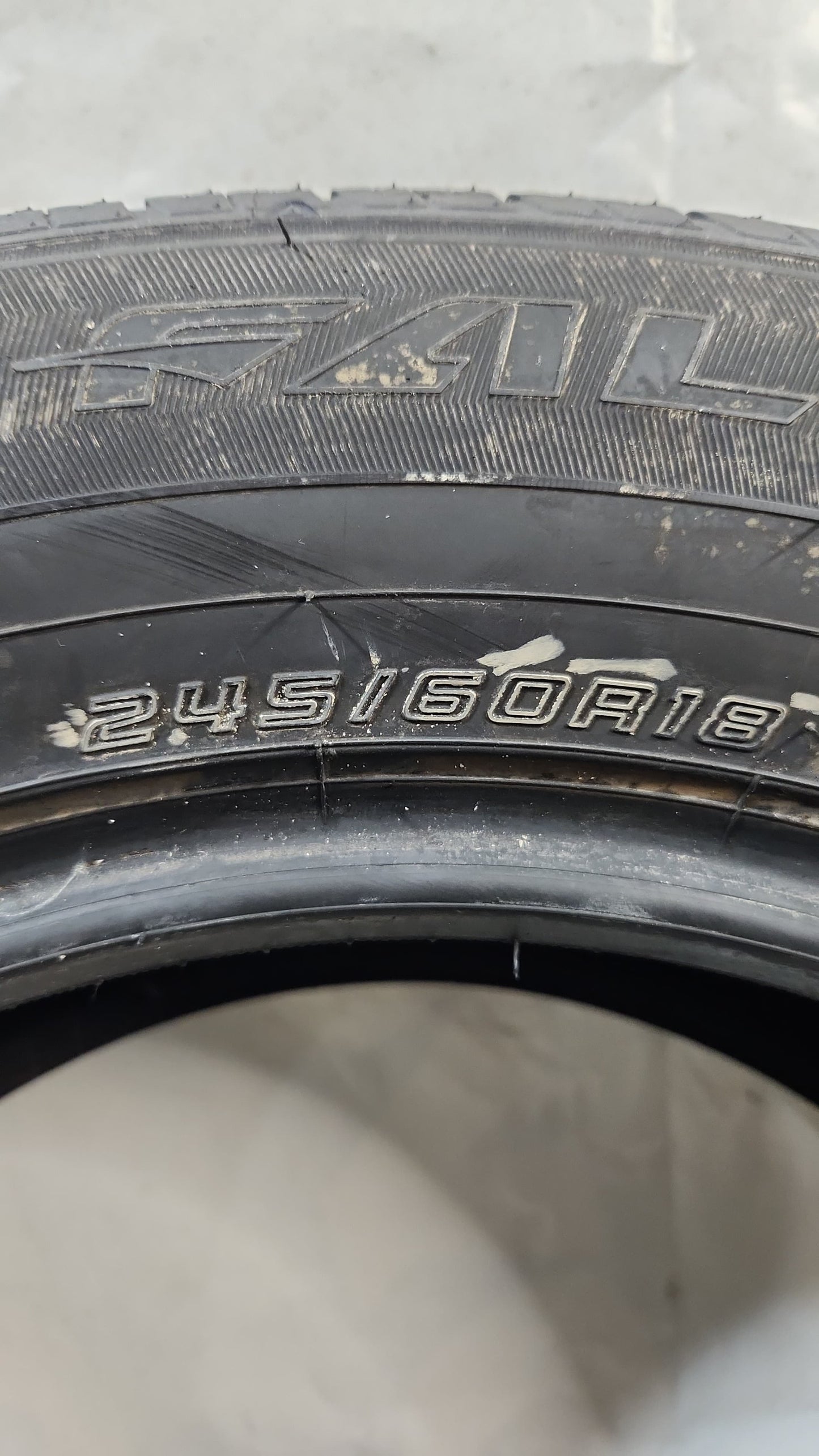 Used Tire - 245/60R18 Falken Ziex ZE001A A/S