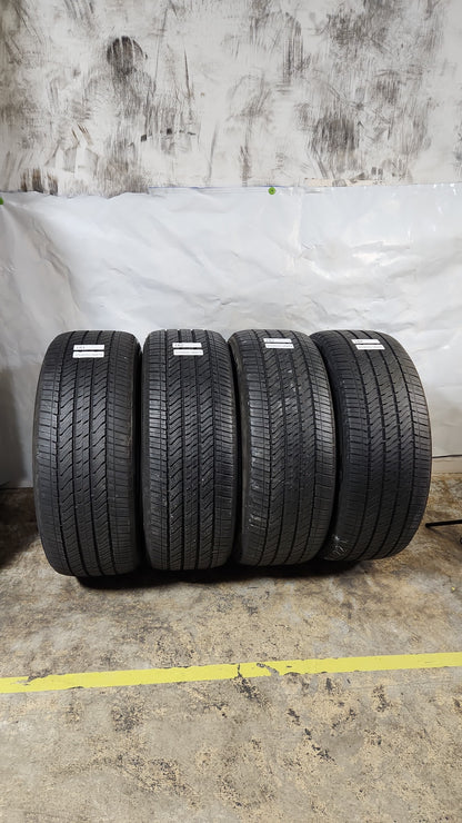 Set of 4 - 275/50R22 Bridgestone Alenza A/S 02 - Used Tires
