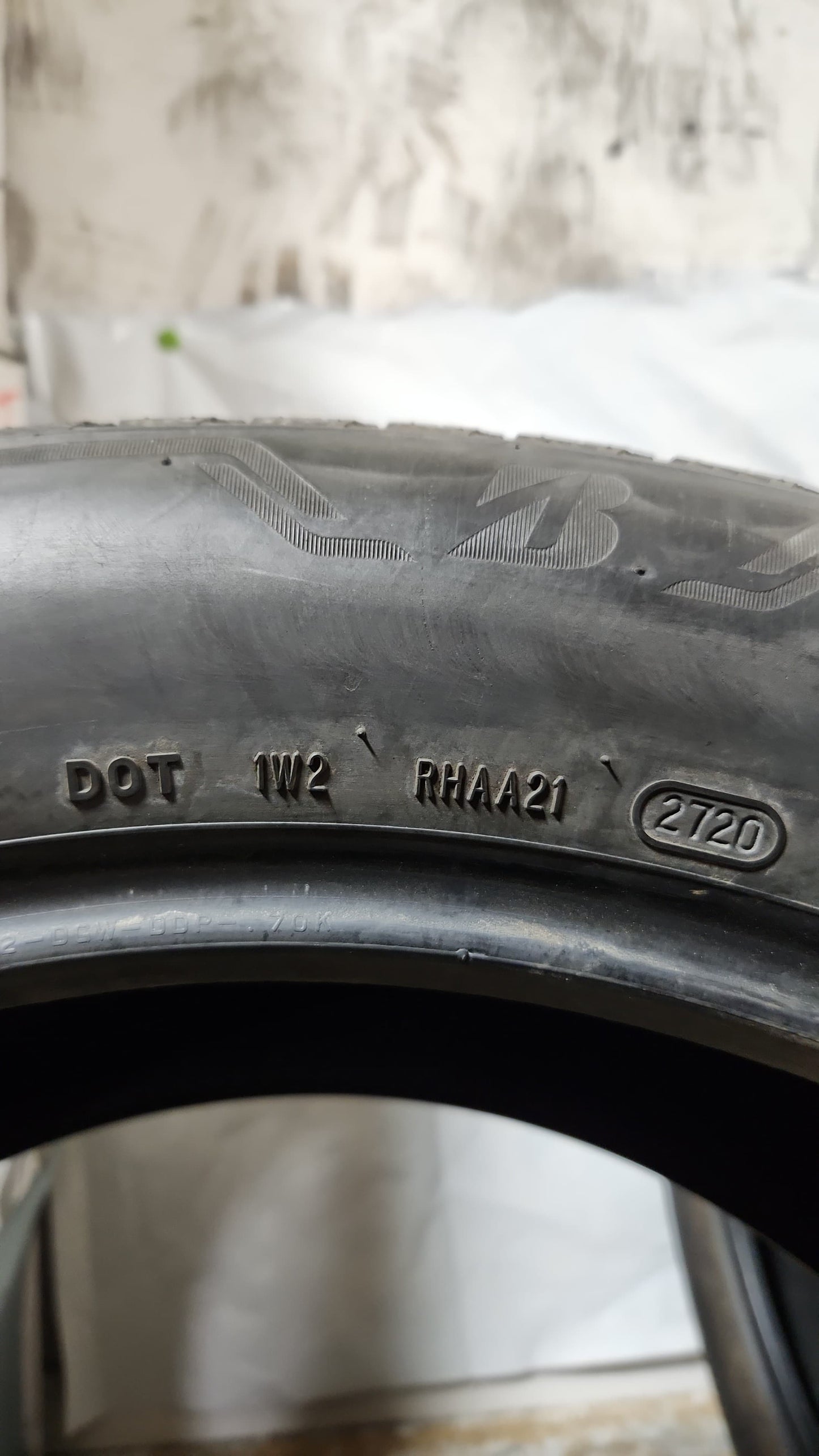 Set of 4 - 275/50R22 Bridgestone Alenza A/S 02 - Used Tires