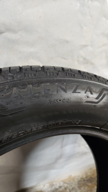Set of 4 - 275/50R22 Bridgestone Alenza A/S 02 - Used Tires