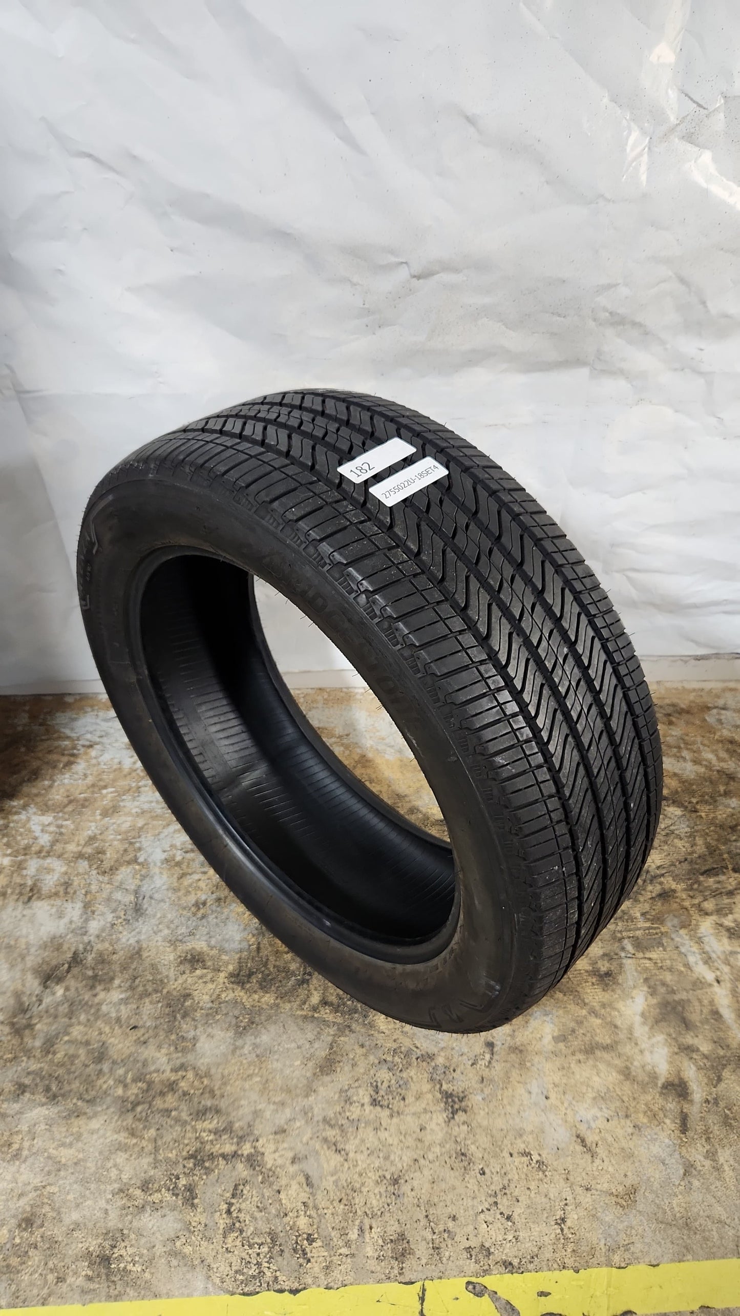 Set of 4 - 275/50R22 Bridgestone Alenza A/S 02 - Used Tires