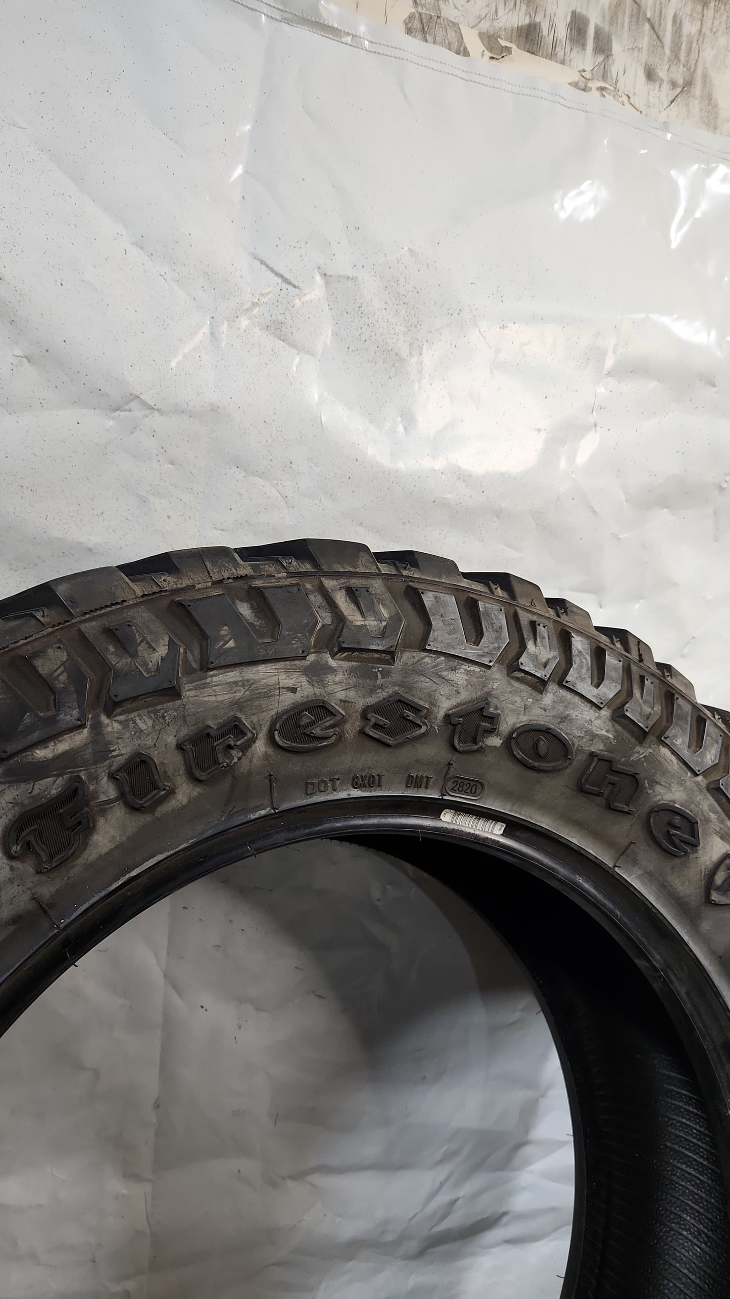 Set of 2 - LT275/65R20 Firestone Destination M/T 2 - Used Tires