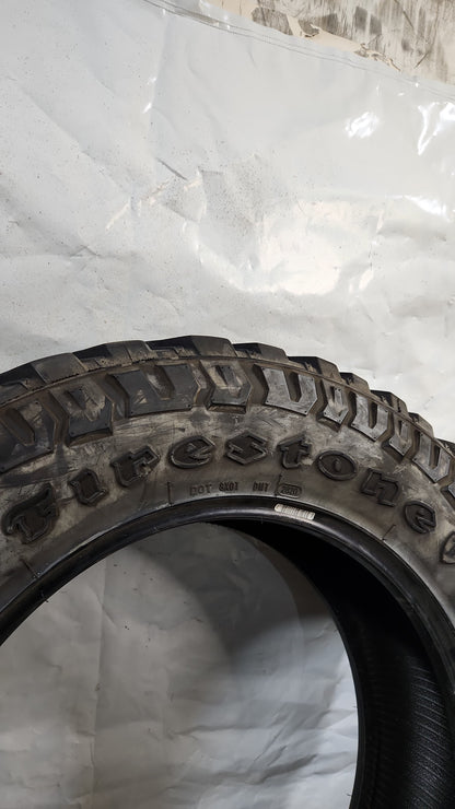 Set of 2 - LT275/65R20 Firestone Destination M/T 2 - Used Tires