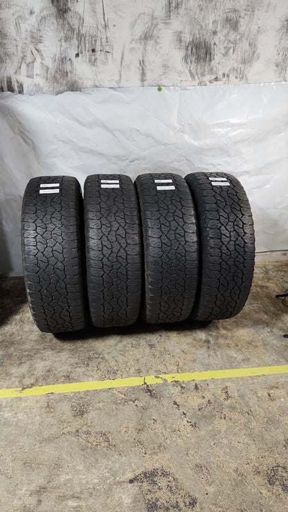 Set of 4 - LT275/65R20 Goodyear Wrangler TrailRunner AT - Used Tires