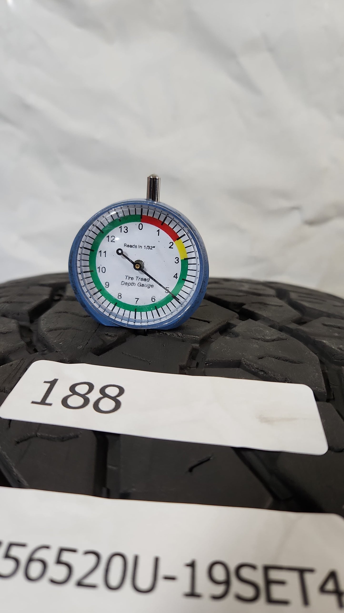 Set of 4 - LT275/65R20 Goodyear Wrangler TrailRunner AT - Used Tires