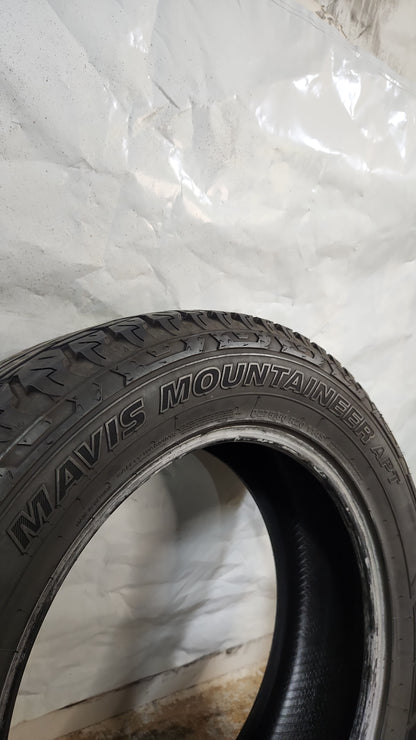 Used Tire - 275/60R20 Kumho Mavis Mountaineer APT