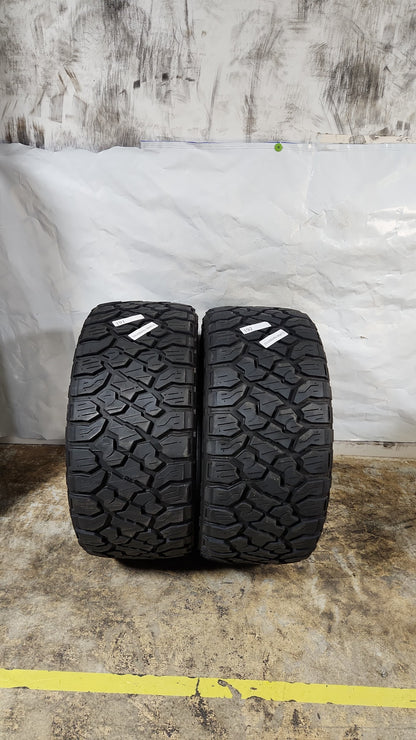  Set of 2 - 33X12.50R24 Kenda Klever R/T KR601 - Used Tires