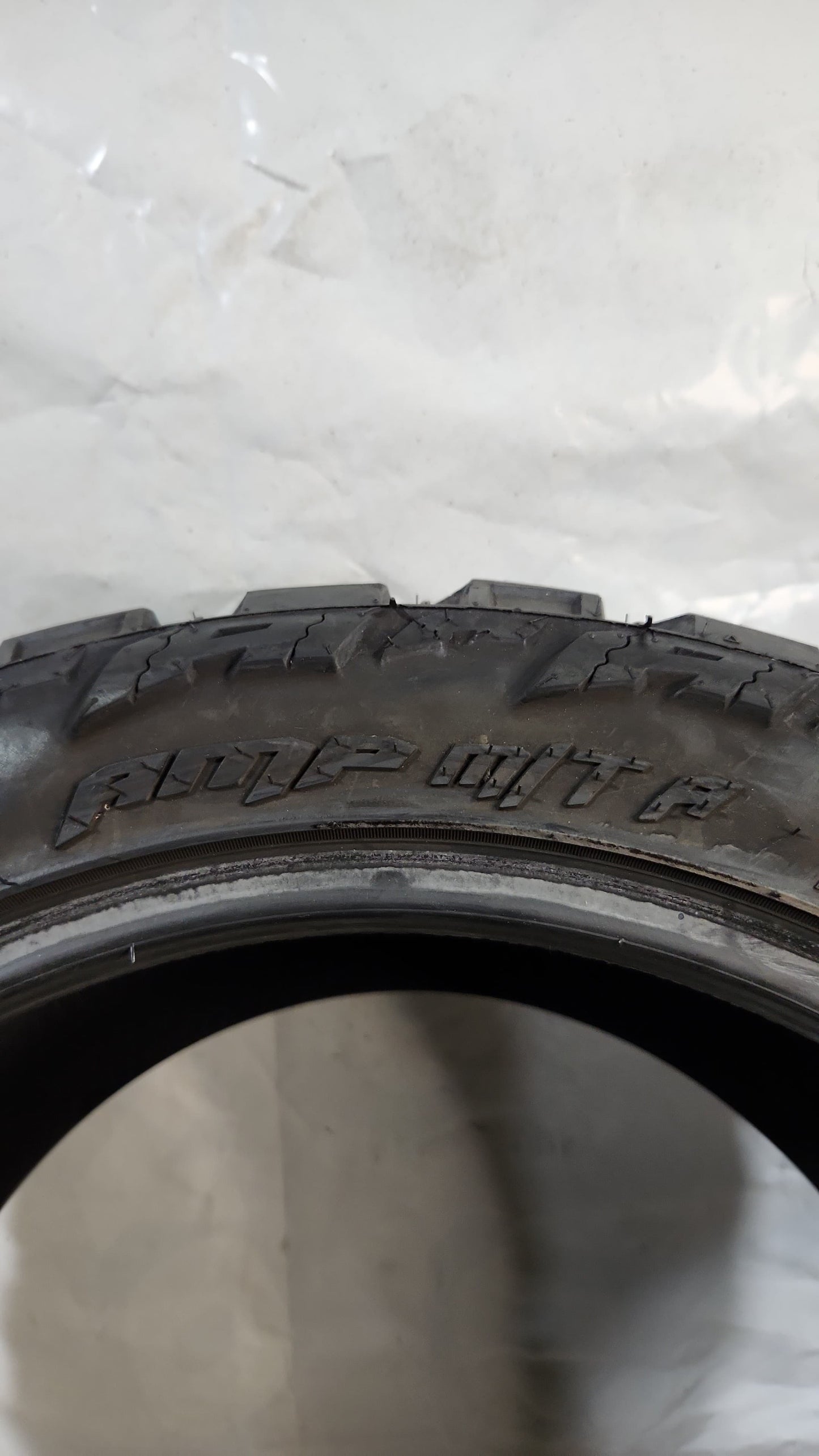Set of 2 - 33X14.50R22 Amp Terrain Attack M/T A - Used Tires