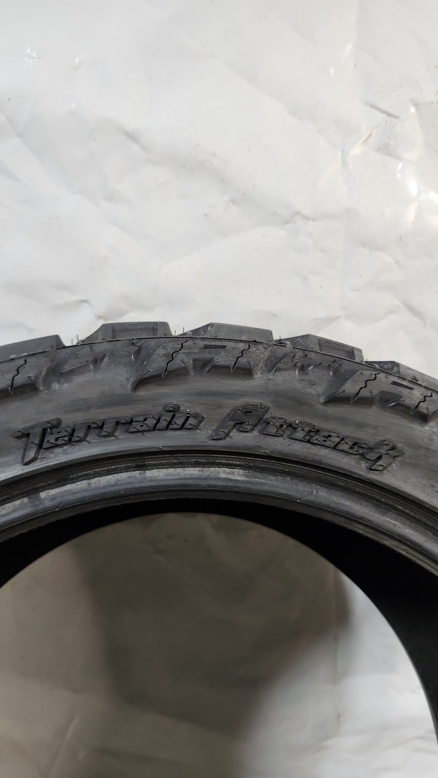 Set of 2 - 33X14.50R22 Amp Terrain Attack M/T A - Used Tires