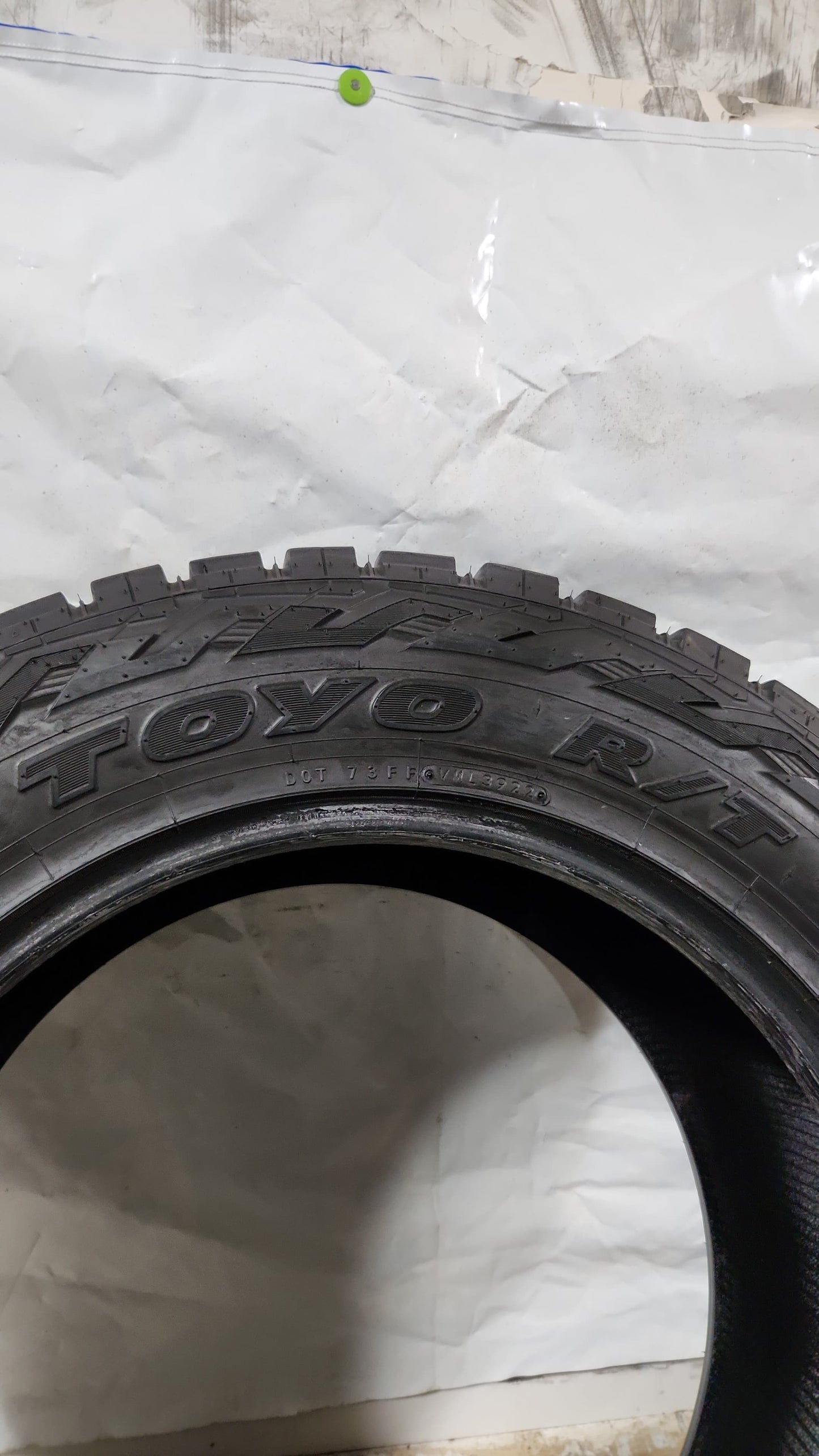 Set of 2 - 37X12.50R22 Toyo Open Country R/T 11/32- Used Tires