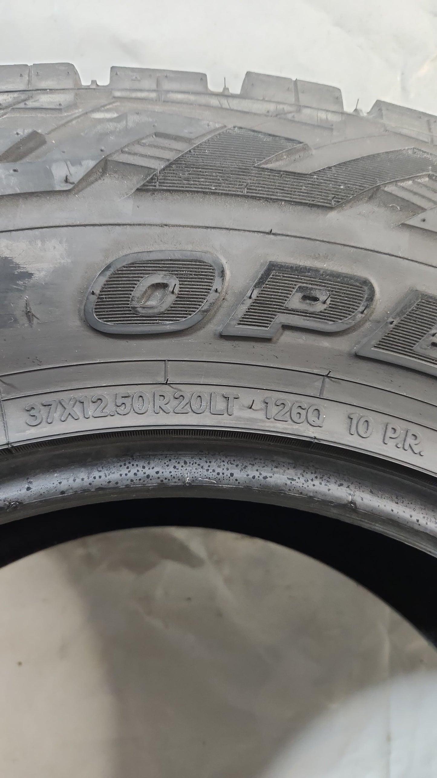 Set of 2 - 37X12.50R20 Toyo Open Country R/T - Used Tires