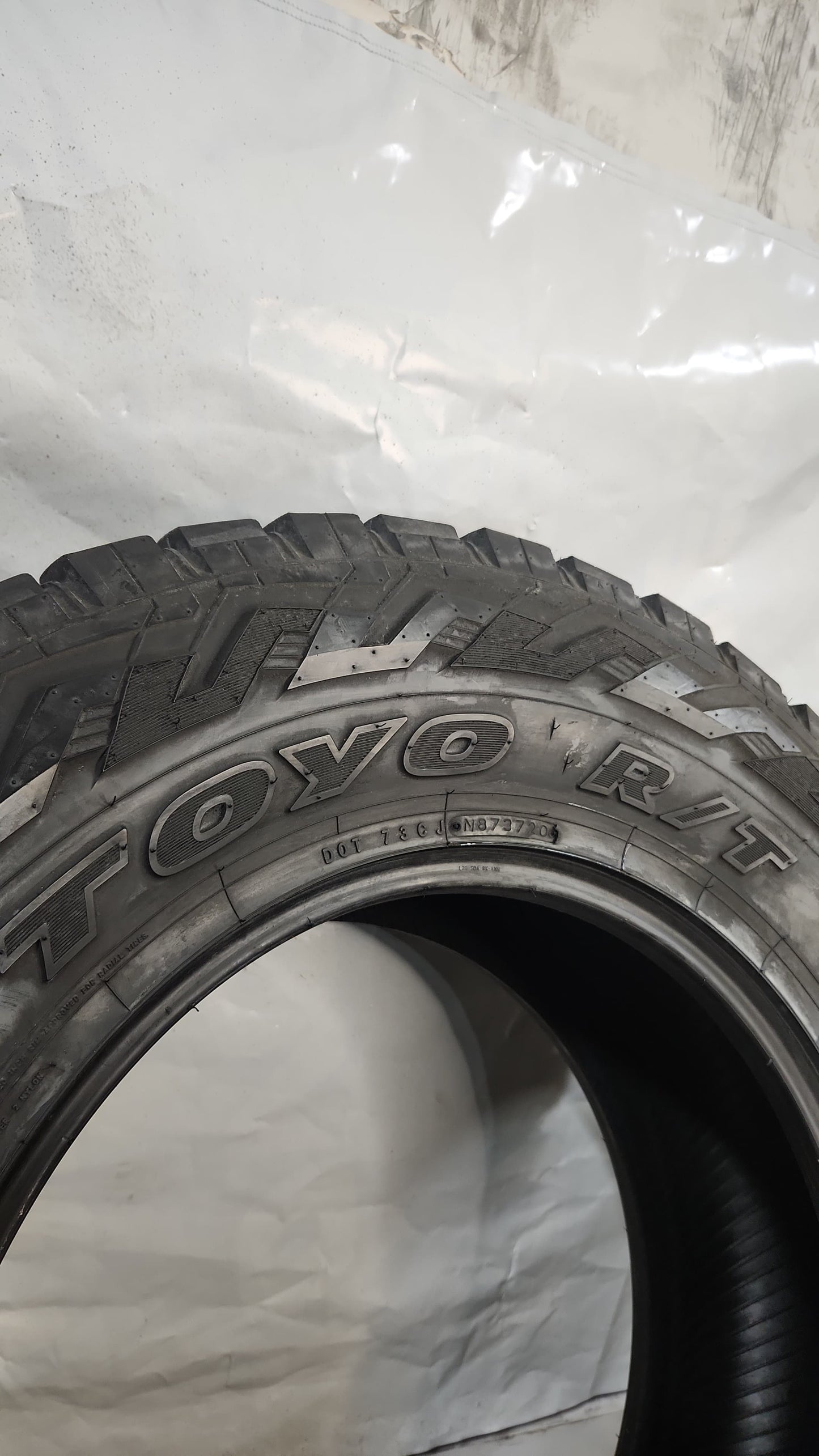 Set of 2 - 37X12.50R20 Toyo Open Country R/T - Used Tires